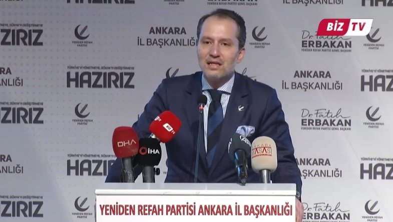 GENEL BAŞKANIMIZ SAYIN DR. FATİH ERBAKAN'IN ANKARA 2. OLAĞAN İL KONGRESİNDE YAPMIŞ OLDUĞU KONUŞMA GENEL BAŞKANIMIZ SAYIN DR. FATİH ERBAKAN'IN ANKARA 2. OLAĞAN İL KONGRESİNDE YAPMIŞ OLDUĞU KONUŞMA
